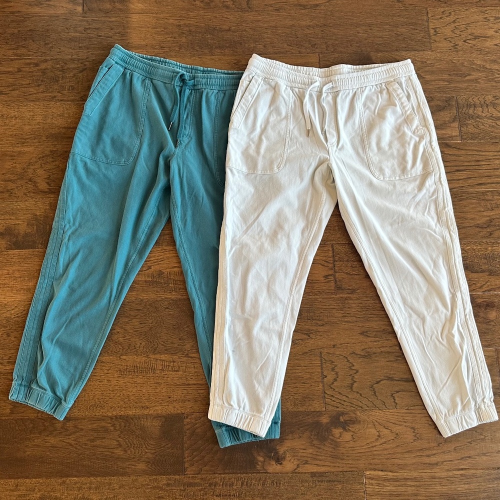 Athleta Farallon Joggers - Size Large Lot of 2
